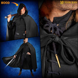 Black costume cape