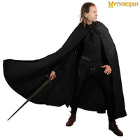 Black cotton cape