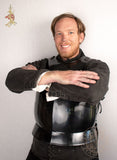 Black medieval armour Australia
