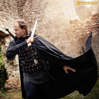 Black super hero cape