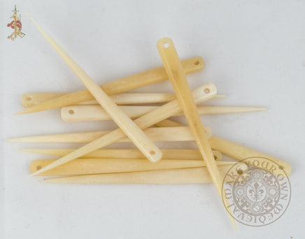 Bone sewing needle for Viking and dark ages sewing, clothing, arts and crafts