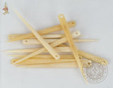 Bone sewing needle for Viking and dark ages sewing, clothing, arts and crafts