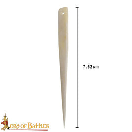 Bone sewing needle for Viking and dark ages sewing, clothing, arts and crafts