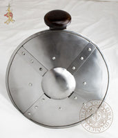 Buckler shield steel medieval and renaissance fencing and HEMA