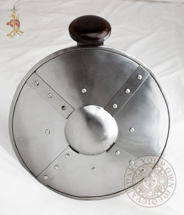 Buckler shield steel medieval and renaissance fencing and HEMA