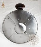 Buckler shield steel medieval and renaissance fencing and HEMA