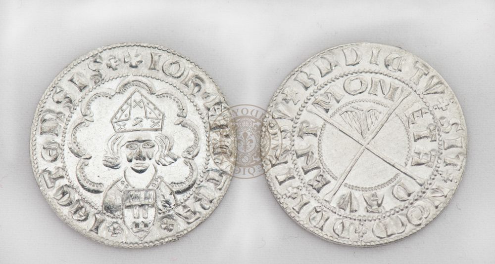 Burgundian Utrecht Groten (Groat) Dutch Coin (1342-1364)