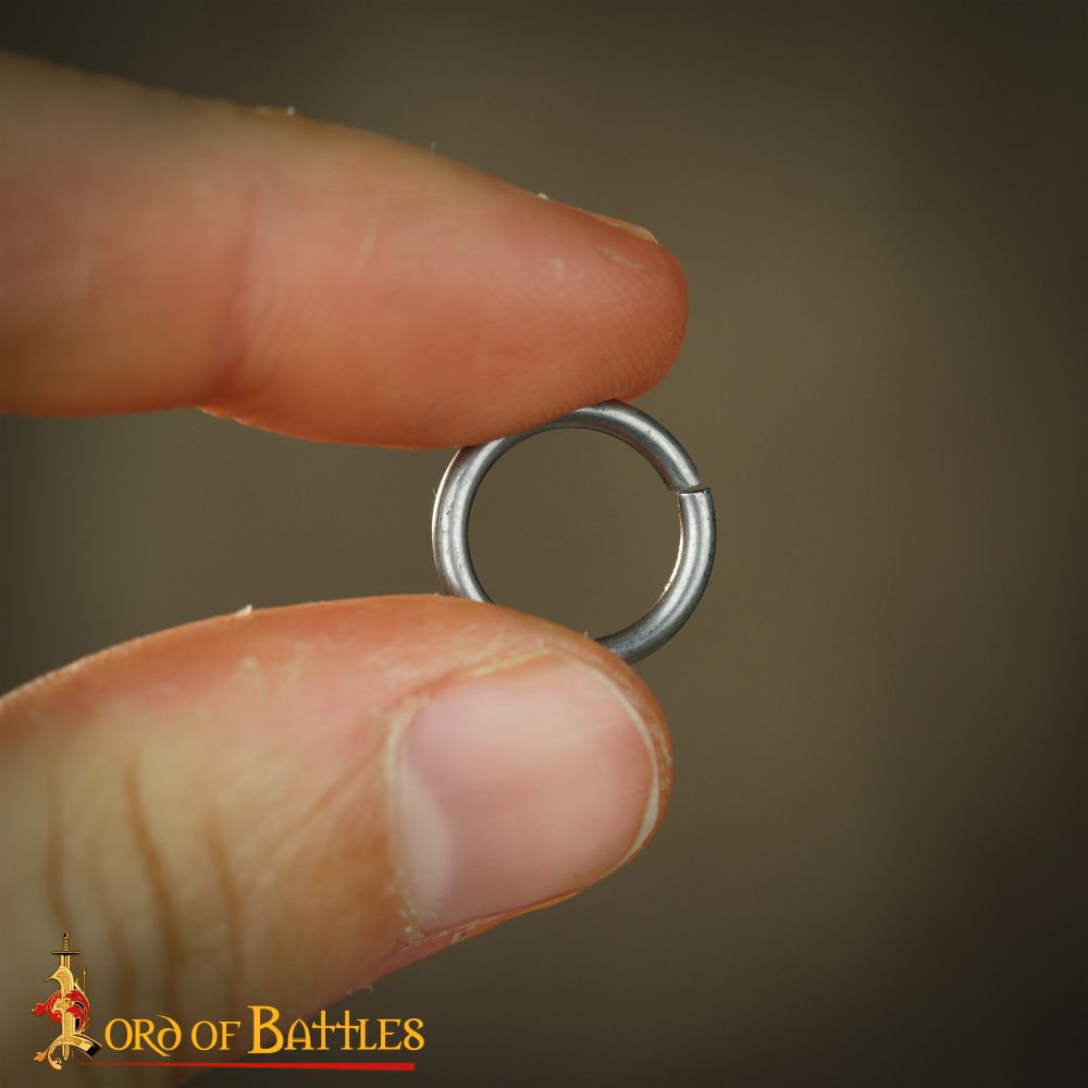 Loose Butted Chain Mail Rings 9mm 16g BULK| Make Your Own Medieval