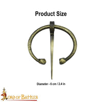Celtic Penannular Style Brooch