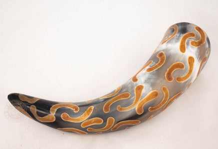 Celtic drinking horn made from cow horn Australia