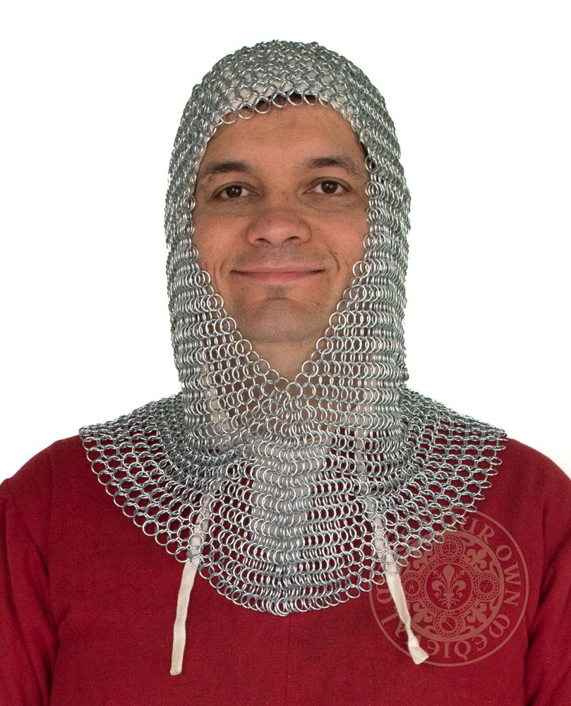 Coif Chain Mail Butted 10mm 16g Rings