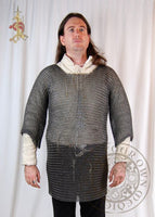 Chainmail Haubergeon viking and medieval reenactment and LARP