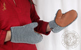 Chainmail gauntlets Viking norman crusade era armour