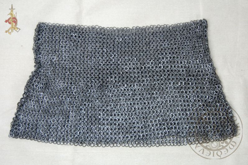 Chainmail Skirt Riveted Flat Round Ring