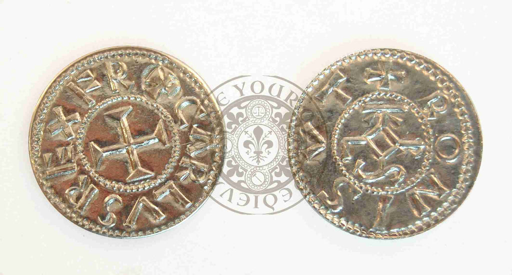 Charlemagne (Franks) Denier Coin (780 - 800)