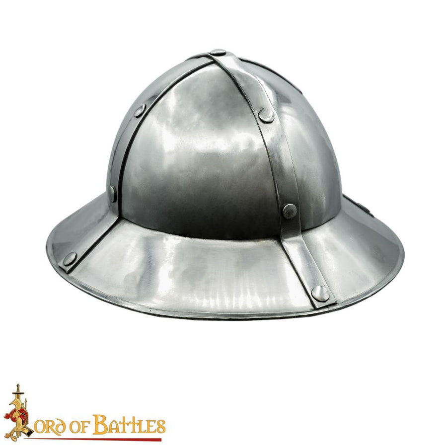Crusader Kettle Helm 14th-15th century (18 Gauge) Medieval Armour| Make ...