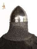 Crusader Spangenhelm with Full Riveted Aventail available in Australia