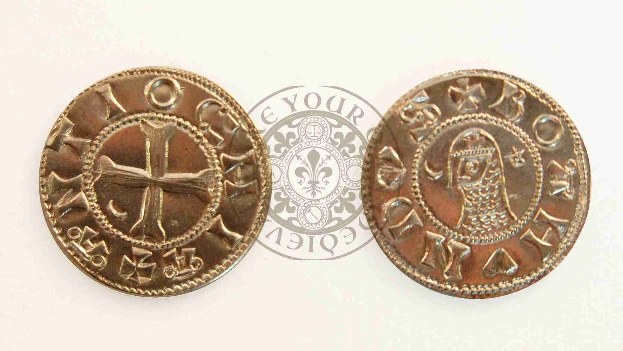 Crusader Coin Reproduction Antioch Bohemond Denier