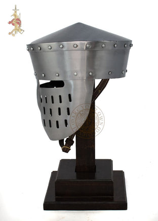 Crusader medieval helm reproduction