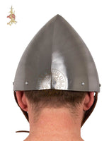 Crusader combat re-enactment reproduction helmet available in Australia