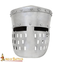 Crusader medieval helmet reproduction