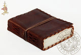 Leather Journal With Stitched Edging - Medium