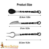 Cutlery for Medieval themed Wedding