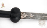 Damascus Bollock dagger Medieval weapon 15th Century Knife Reproduction