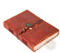 Dragons eye leather journal