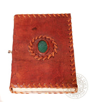 Dragons eye pagan leather journal