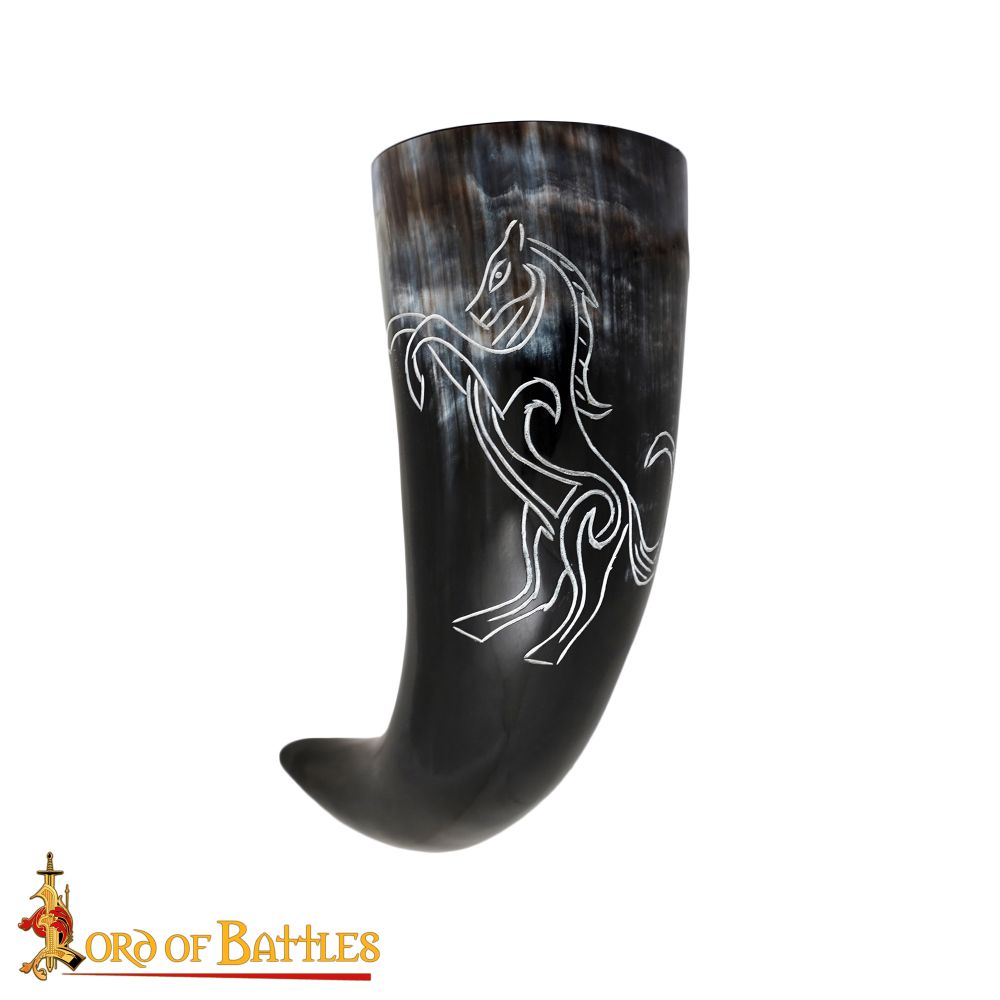 Large Stallion Drinking Horn (13"-15")