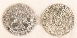 Edward IV Groat, first reign, London Mint. Rose Privy Mark. 1461-1470