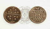 Elizabeth the 1st Half Penny Coin Reproduction