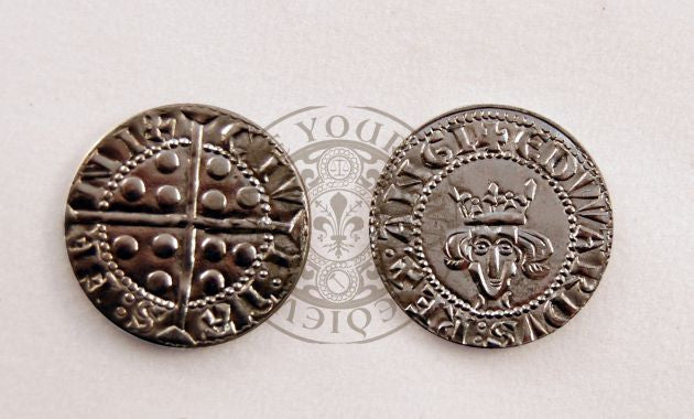 King Edward I, II & III Penny (1279 -1377)