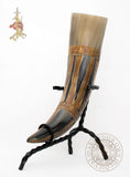 Fish scale game of thrones tully drinking horn