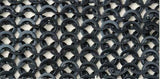 Flat blackend mail ring solid