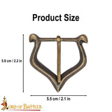 Fleur De Lis French Medieval Buckle
