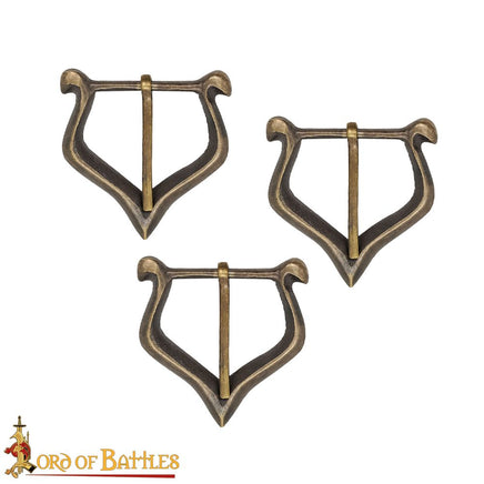 Fleur De Lis Medieval Buckle