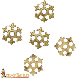 Fleur De Lis Rosette (15th century) Belt Mount