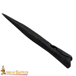 Forged arrow head Medieval needle point bodkin