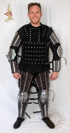 Full 14th century re-enactment armour brigandine