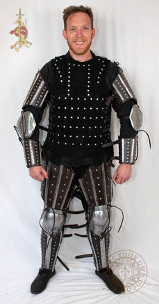 Full 14th century re-enactment armour brigandine