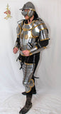 Full Hussar cavalry armour re-enactment harness
