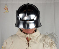 German Gothic sallet 15th century reprodcution with leather liner