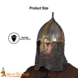 Gnëzdovo Type 2 helm 14 gauge Rus helmet reproduction