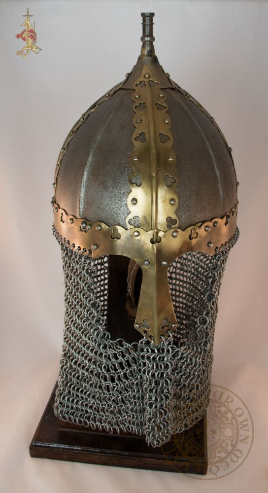 Rus Viking Gnëzdovo Type 2 Helm - 9th-10th Century (14 Gauge)