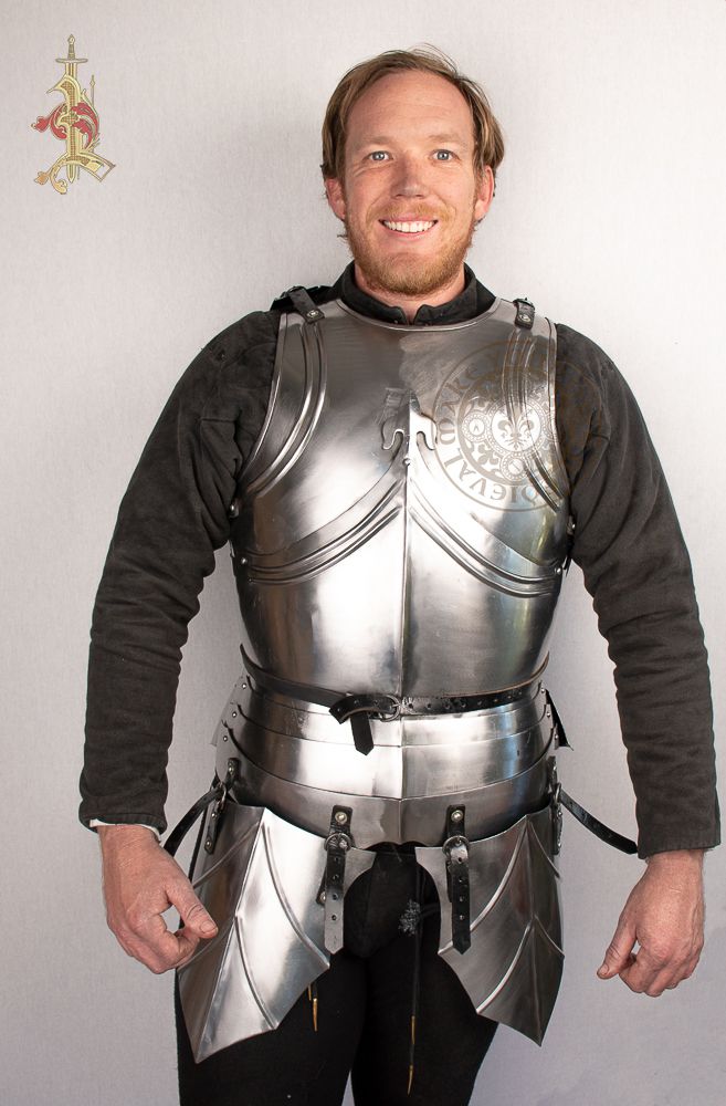 Gothic Plate Armour Cuirass with Tassets