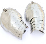 Gothic pauldrons 15th century Medieval plate armour