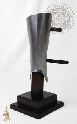 Greave medieval leg combat armour reproduction for LARP, SCA and reenactment