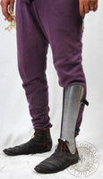Greaves medieval leg combat armour reproduction for LARP, SCA and reenactment